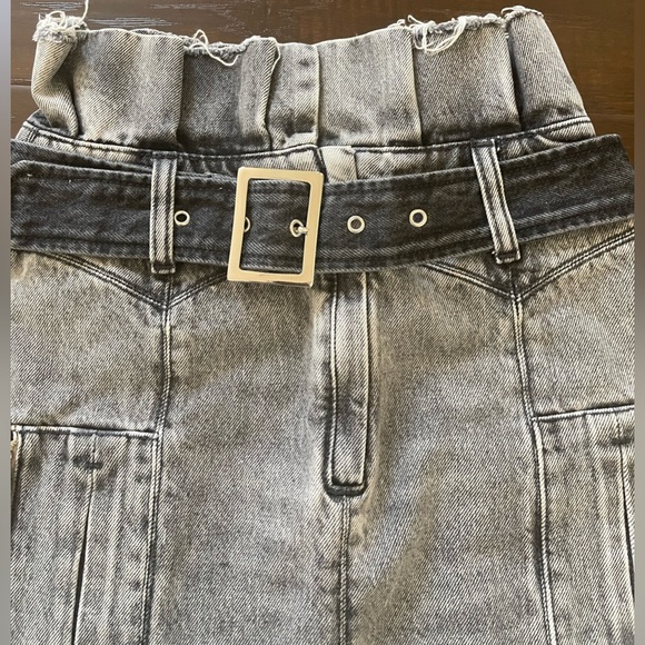 NWT RETROFETE Shalina Skirt, Slate Grey Size S - Picture 4 of 10